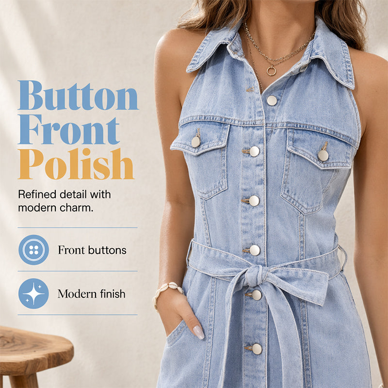 🧵Jupe en jean cintrée élégante | Livraison gratuite