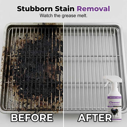 🍖🔥50 % DE RÉDUCTION – Nettoyant et dégraissant puissant pour gril – La graisse disparaît en quelques secondes ! | Sans frotter, sans effort | Indispensable pour la saison des barbecues 🧽✨