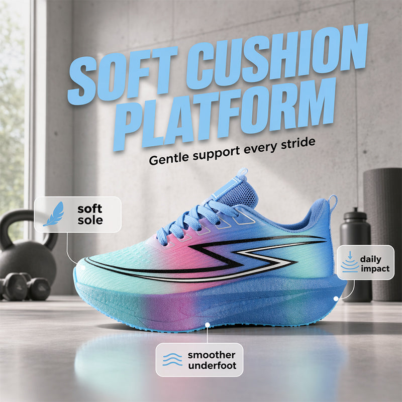 🛍️ 50 % de réduction – Baskets respirantes à semelles amortissantes – idéales pour le fitness, la course à pied et les activités de plein air 👟