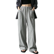 🔥-50%👖 Pantalon Femme Taille Haute à Cordon – Coupe Large Fluide avec Poches