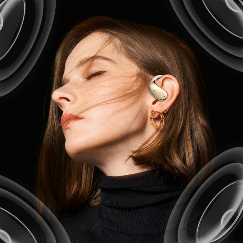 Écouteurs Sans Fil à Oreilles Ouvertes avec Affichage LED
