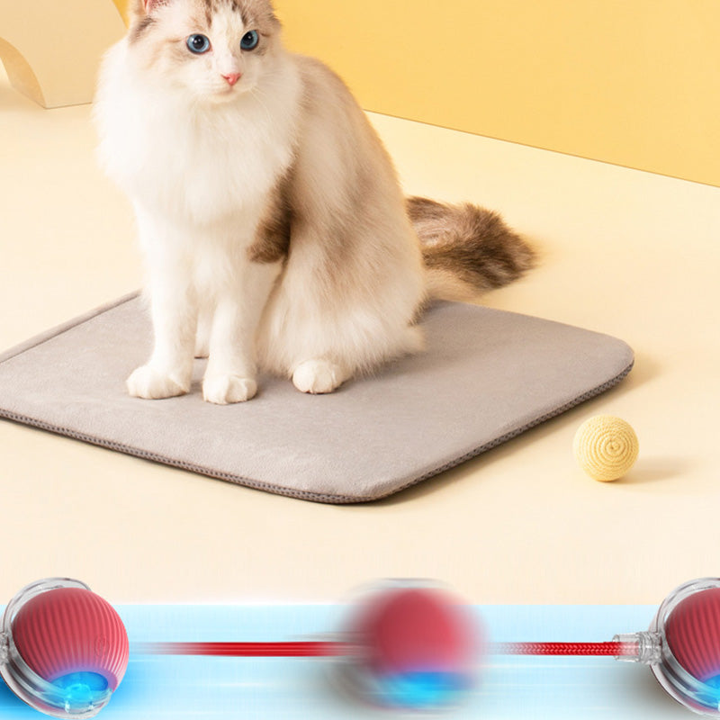 Boule Roulante Automatique Intelligente pour Animaux de Compagnie