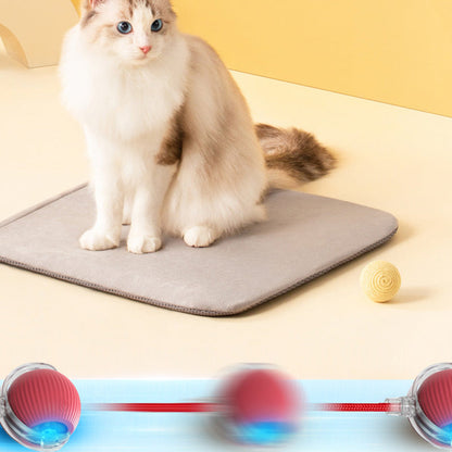 Boule Roulante Automatique Intelligente pour Animaux de Compagnie