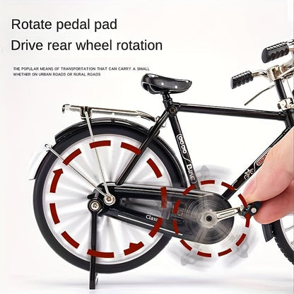 Mini Modèle de Vélo en Alliage DIY