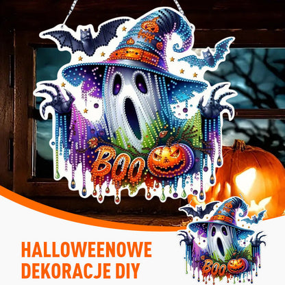 Kit de décoration suspendue en forme de diamant à faire soi-même pour Halloween (adultes)