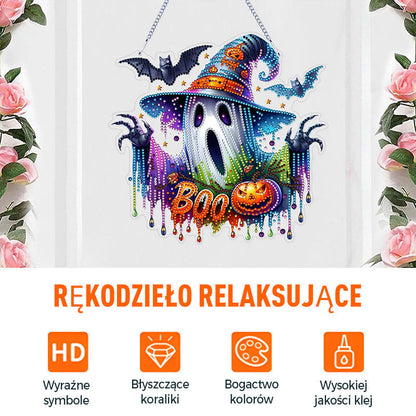 Kit de décoration suspendue en forme de diamant à faire soi-même pour Halloween (adultes)
