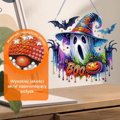 Kit de décoration suspendue en forme de diamant à faire soi-même pour Halloween (adultes)