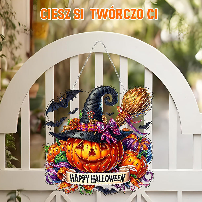Kit de décoration suspendue en forme de diamant à faire soi-même pour Halloween (adultes)