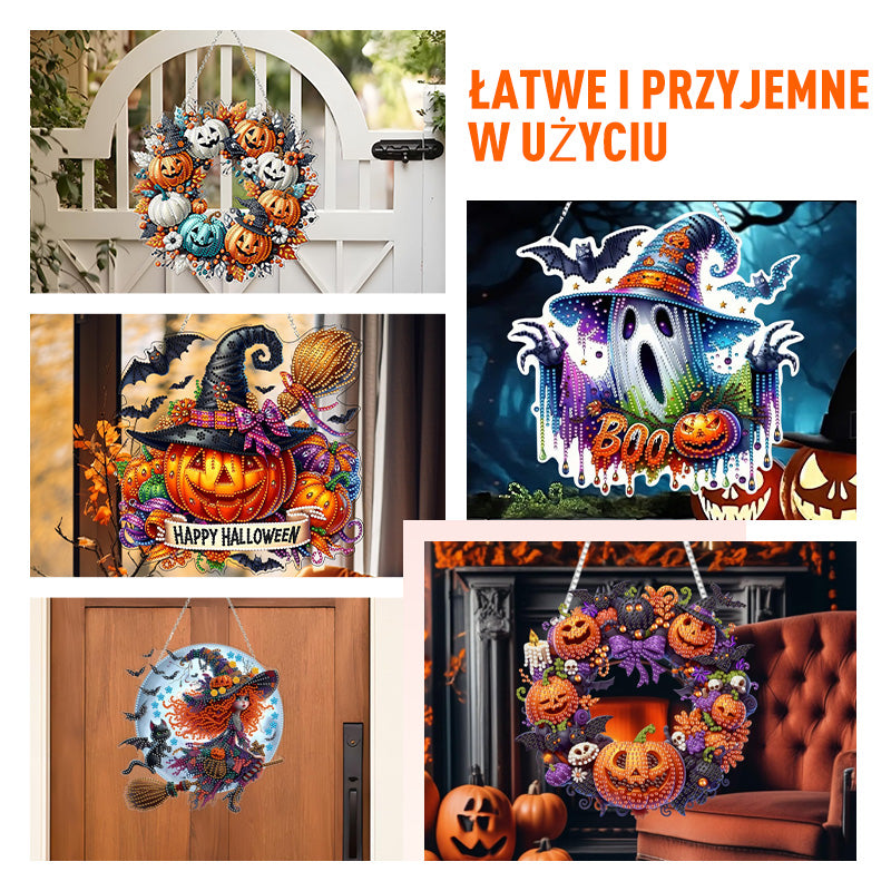 Kit de décoration suspendue en forme de diamant à faire soi-même pour Halloween (adultes)