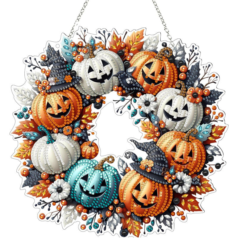 Kit de décoration suspendue en forme de diamant à faire soi-même pour Halloween (adultes)