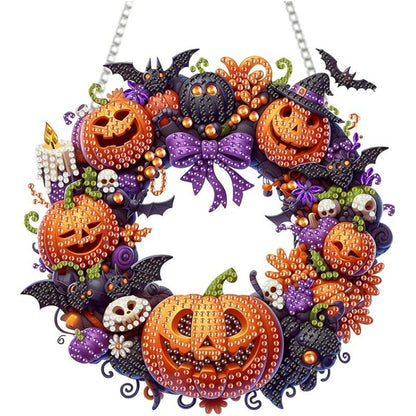 Kit de décoration suspendue en forme de diamant à faire soi-même pour Halloween (adultes)