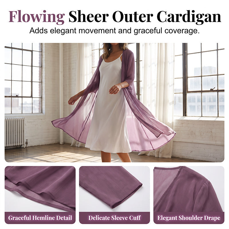 Ensemble de robe à fleurs flatteur