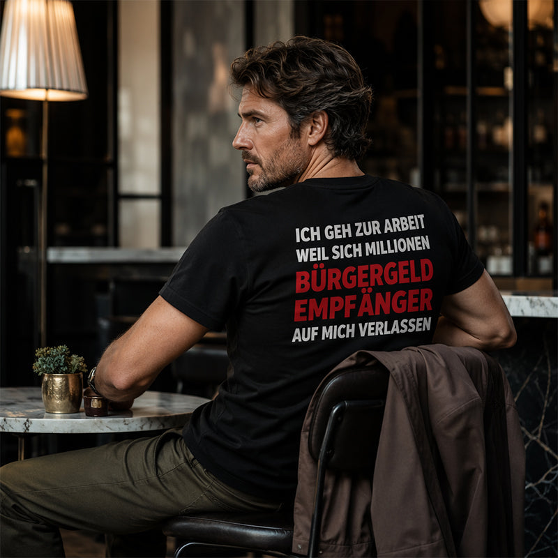 👕 50 % DE RÉDUCTION ! 😄 T-shirt homme décontracté à col rond avec un slogan amusant – Coton doux, imprimé original et coupe confortable – Parfait pour les journées détente et la bonne humeur ✨