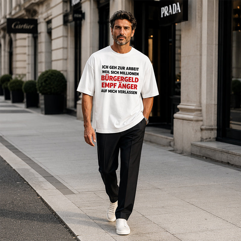 👕 50 % DE RÉDUCTION ! 😄 T-shirt homme décontracté à col rond avec un slogan amusant – Coton doux, imprimé original et coupe confortable – Parfait pour les journées détente et la bonne humeur ✨