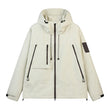 Veste hardshell imperméable et coupe-vent unisexe, capuchon intégré, plusieurs poches zippées, tissu extérieur résistant pour usage quotidien 🔥 - 40 % 🍃 coupe fonctionnelle pour tous les styles