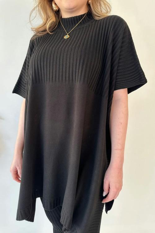 ✨Nouveau best-seller✨Ensemble deux pièces en maille extensible pour femme (haut + pantalon)🌿👚
