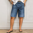 Best-seller 🏆👖 Jean court polyvalent – Coupe droite classique et longueur flatteuse pour toutes les occasions