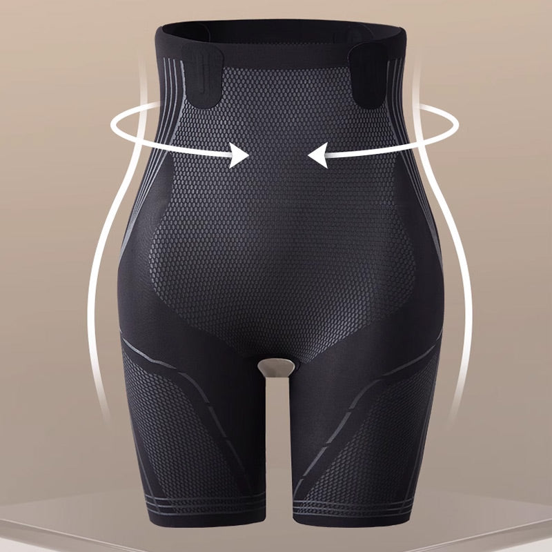 Culotte gainante haute 5D pour femme, pantalon de modelage ventre et hanches, sous‑vêtement amincissant confortable🤍
