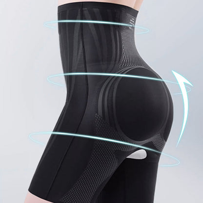 Culotte gainante haute 5D pour femme, pantalon de modelage ventre et hanches, sous‑vêtement amincissant confortable🤍