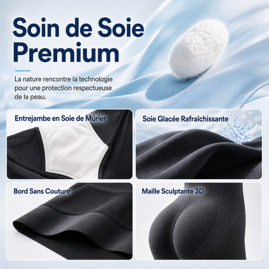 🥇Short gainant sans couture pour femme🍑Galbe naturellement vos courbes – -50 % de réduction