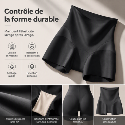 🥇Short gainant sans couture pour femme🍑Galbe naturellement vos courbes – -50 % de réduction