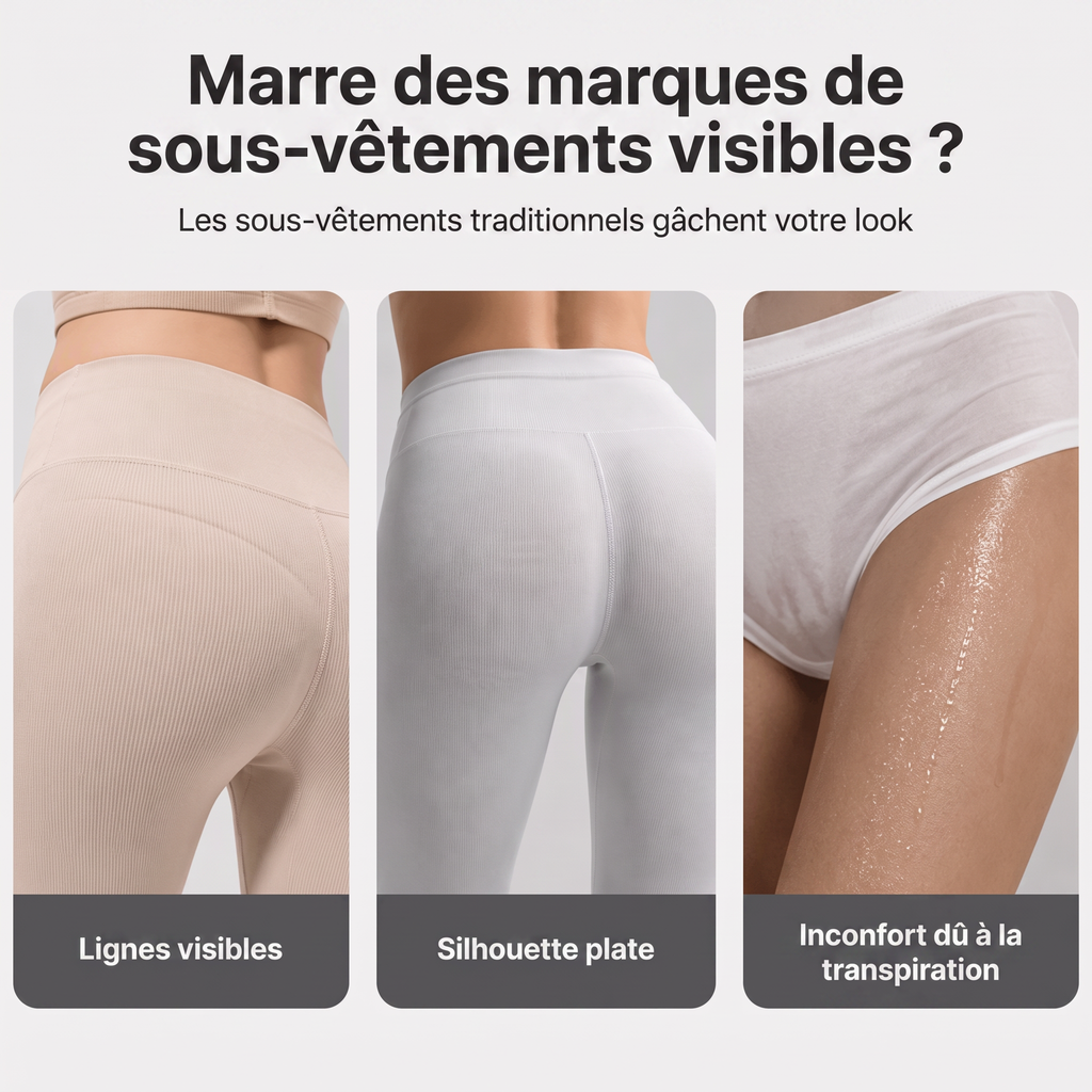 🥇Short gainant sans couture pour femme🍑Galbe naturellement vos courbes – -50 % de réduction