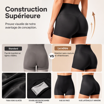 🥇Short gainant sans couture pour femme🍑Galbe naturellement vos courbes – -50 % de réduction