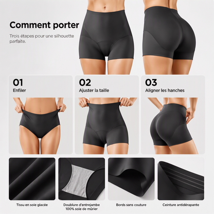 🥇Short gainant sans couture pour femme🍑Galbe naturellement vos courbes – -50 % de réduction