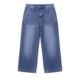 Women's Casual Straight-Leg Cropped Jeans