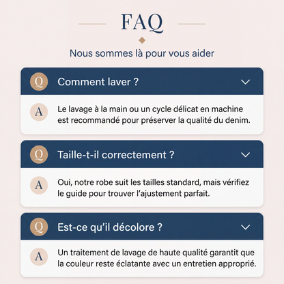 ✨🛍️Nouveauté - Robe en jean à épaules dénudées – Coupe décontractée et tendance