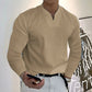 💥-Automn Promotion-49% OFF-💥 T-shirt en coton à manches longues à manches longues avec poche-4