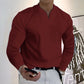 💥-Automn Promotion-49% OFF-💥 T-shirt en coton à manches longues à manches longues avec poche-5