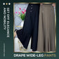 🔥Vente d'été de fin de saison🔥 Pantalon large plissé élégant-8