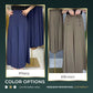 🔥Vente d'été de fin de saison🔥 Pantalon large plissé élégant-2