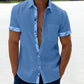 💥Soldes d'été - 49 % OFF💥 --- Chemise boutonnée à col écossais décontracté pour homme-7