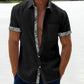 💥Soldes d'été - 49 % OFF💥 --- Chemise boutonnée à col écossais décontracté pour homme-2