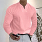 💥-Automn Promotion-49% OFF-💥 T-shirt en coton à manches longues à manches longues avec poche-12