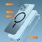 Chargement magnétique Aluminium Metal Bumper Matte Case Cover pour iPhone