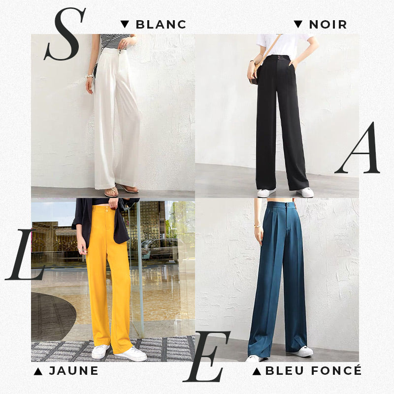 🔥Offres d'été🔥Pantalon large et décontracté pour femmes-10