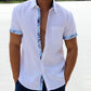 💥Soldes d'été - 49 % OFF💥 --- Chemise boutonnée à col écossais décontracté pour homme