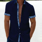 💥Soldes d'été - 49 % OFF💥 --- Chemise boutonnée à col écossais décontracté pour homme-10